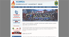 Desktop Screenshot of hasicikorna.sk